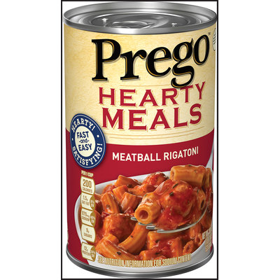 Prego® Hearty Meals Meatball Rigatoni