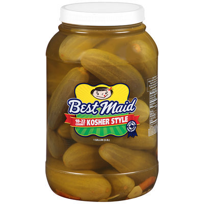 Best Maid® Kosher Style Pickles 1 gal. Plastic Jar