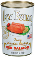 Icy Point Fancy Alaskan Sockeye Red Salmon 14.75 Oz Can