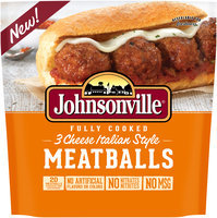 Johnsonville® Fully Cooked 3 Cheese Italian Style Meatballs 15 oz. Pouch
