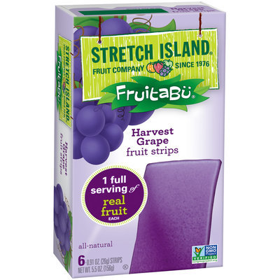 Fruitabu® Harvest Grape Fruit Strips 6 ct Box