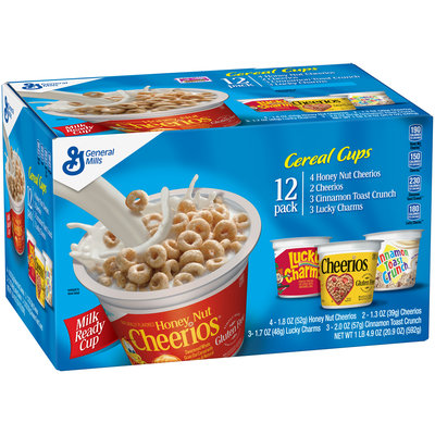 Lucky Charms™ Honey Nut Cherrios/Cherrios/Cinnamon Toast Crunch Cereal Variety