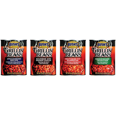 Bush's Best Group of 4 Grillin' Beans