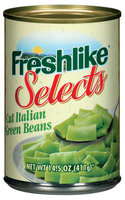 Freshlike Selects Cut Italian Green Beans 14.5 Oz Can