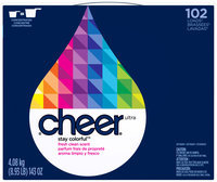 Cheer Fresh Clean Scent Powder Laundry Detergent 143 oz. Box