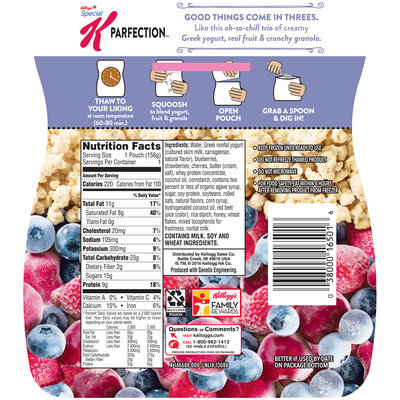 Special K® Kellogg's Parfection™ Mixed Berry Greek Yogurt Parfait