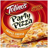 Totino's® Triple Cheese Party Pizza® 9.8 oz. Box