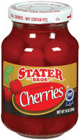 Stater Bros. Maraschino Cherries 10 Oz Jar