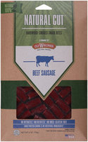 Old Wisconsin® Natural Cut™ Beef Sausage Hardwood-Smoked Snack Bites 6 oz. Pack