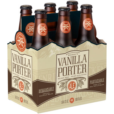 Breckenridge Brewery Vanilla Porter Beer 6-12 oz. Glass Bottles