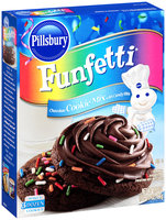 Pillsbury® Funfetti® Chocolate Cookie Mix with Candy Bits 17.5 oz. Box