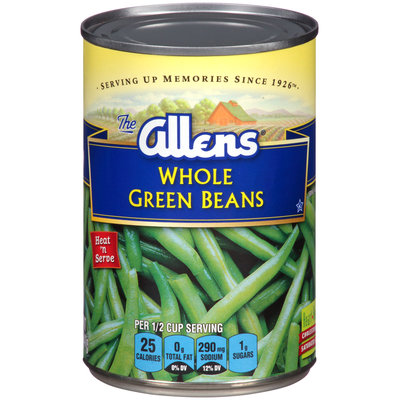 The Allens® Whole Green Beans 14.5 oz. Can