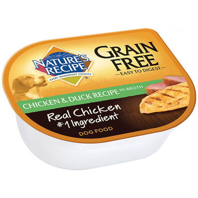 Nature's Recipe® Grain Free Chicken & Duck Recipe in Broth Dog Food 2.75 oz. Cup