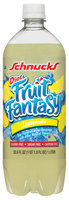 Schnucks Fruit Fantasy Diet Lemonade Water Beverage 33.8 Fl Oz Plastic Bottle