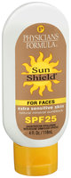 Sun Shield® For Faces Extra Sensitive Skin Natural Mineral Sunblock SPF 25 4 fl. oz. Bottle