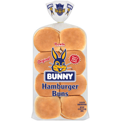 Bunny® Original Hamburger Buns 16 ct. Bag