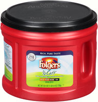 Folgers® 1/2 Caff Medium Ground Coffee 25.4 oz. Canister