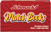Schnucks Match Books 50 Ct Box