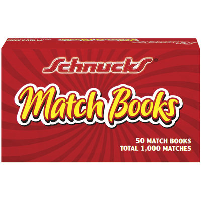 Schnucks Match Books 50 Ct Box
