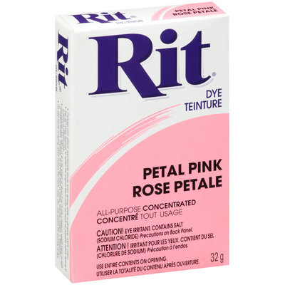 Rit® Petal Pink All-Purpose Concentrated Dye 32g Box