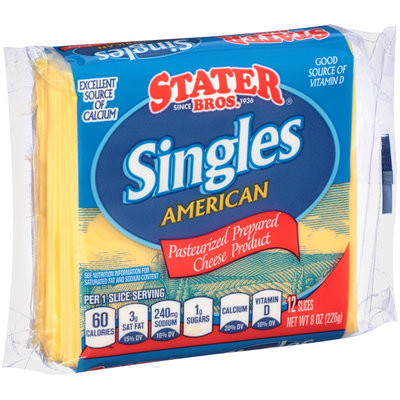 Stater Bros.® American Cheese Singles