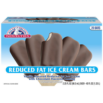 Polar Treats Reduced Fat Ice Cream Bars Ice Cream Bar 20 Pk
