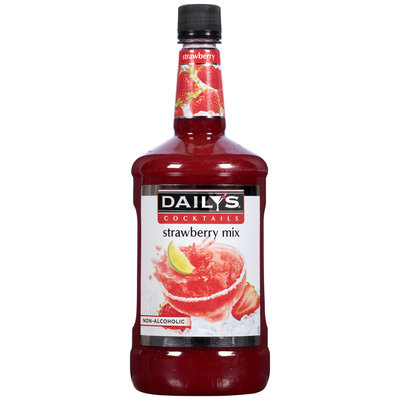 Daily's® Cocktails Non-Alcoholic Strawberry Mix 59.2 fl. oz. Bottle