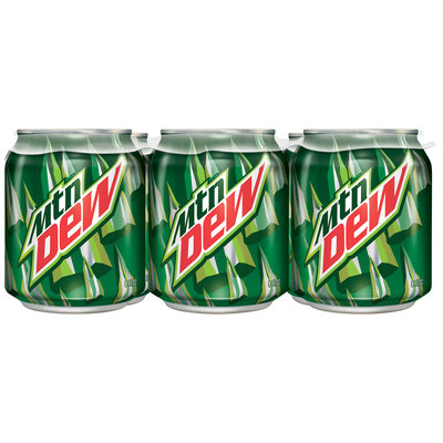 Mountain Dew® 6 Pack 8 fl. oz. Cans