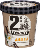 2nd St. Creamery™ Vanilla #178™ Super Premium Ice Cream 1 pt. Carton