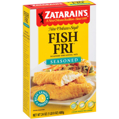 Zatarain's® Fish-Fri® Seasoned Seafood Breading Mix 24 oz. Box