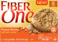Fiber One Peanut Butter Soft-Baked Cookies