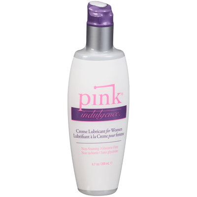 Pink® Indulgence Hybrid Water-Based Creme Lubricant for Women 6.7 oz. Pump
