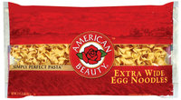 American Beauty Extra Wide Egg Noodles 32 Oz Bag