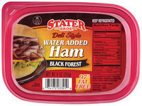 Stater Bros. Black Forest Deli Style 97% Fat Free Ham 9 Oz Tub