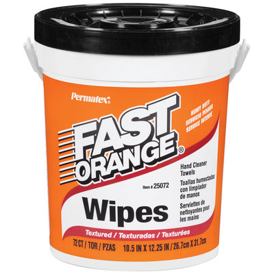 Fast Orange® Heavy Duty Wipes 72 ct.