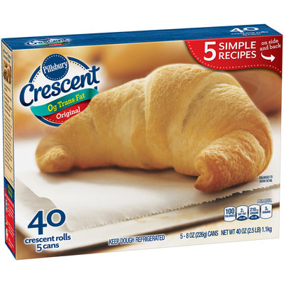 Pillsbury Original Crescent Rolls 5-8 oz. Cylinders