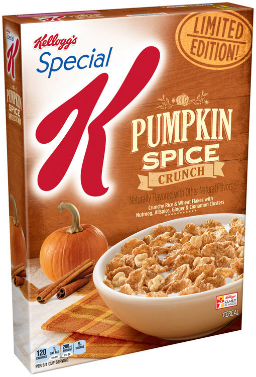 Special K® Kellogg's Pumpkin Spice Crunch Cereal Reviews 2019