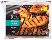 Tyson® Boneless, Skinless Chicken Breast Portions 10 lb Bag