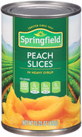 Springfield® Peach Slices in Heavy Syrup 15.25 oz. Can