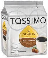 Tassimo Gevalia Swiss Hazelnut Coffee Coffee 16 Ct Bag