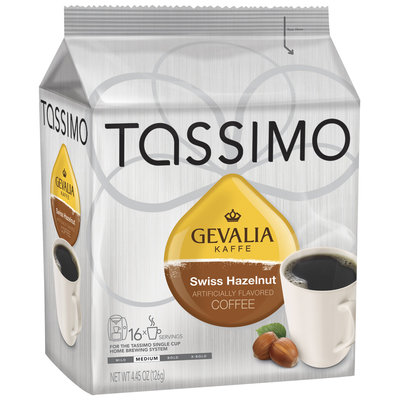 Tassimo Gevalia Swiss Hazelnut Coffee Coffee 16 Ct Bag
