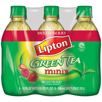 Lipton Minis Iced Green Tea with Mixed Berry