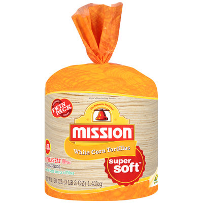 Mission® White Corn Tortillas 2-30 ct Bags