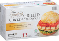 Pierre™ Signatures Grilled Chicken Sandwich 12-4 oz. Box