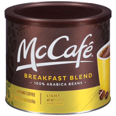 McCafe® Breakfast Blend Ground Coffee 30 oz. Canister