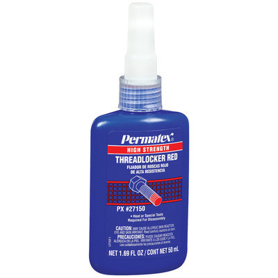 Permatex® High Strength Red Threadlocker 1.69 Fl Oz Bottle