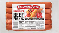 Farmer John® Bun Length Beef Franks 5 Pack
