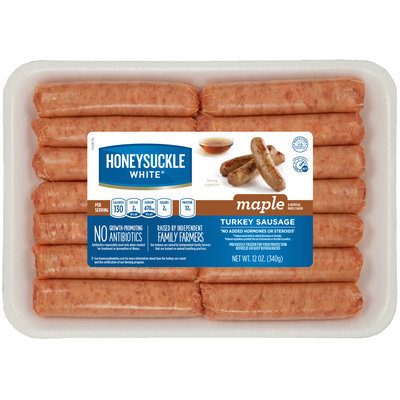 Honeysuckle White® Maple Turkey Sausage Links 12 oz. Tray