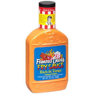 Famous Dave's® Traditional Rich & Tangy Fry Sauce 16.5 oz. Plastic Bottle