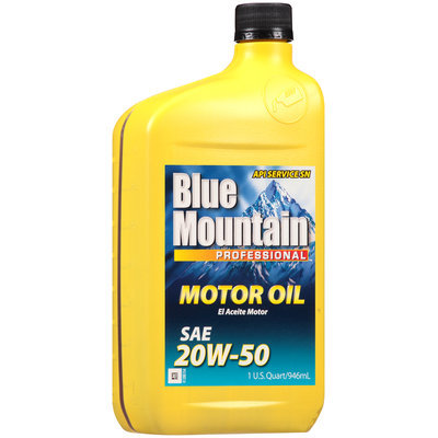 Blue Mountain™ SAE 20W-50 Motor Oil 1 qt. Bottle